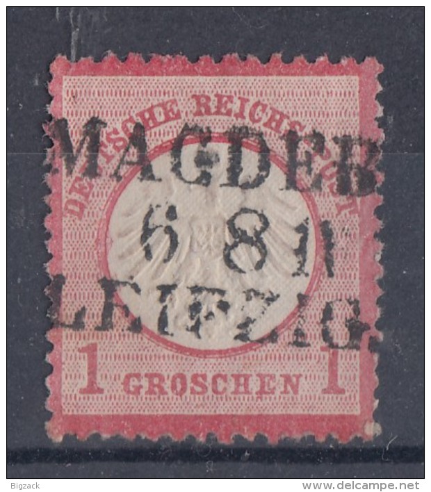 DR Minr.4 Bahnpoststempel L3 Magdeburg-Leipzig - Gebraucht