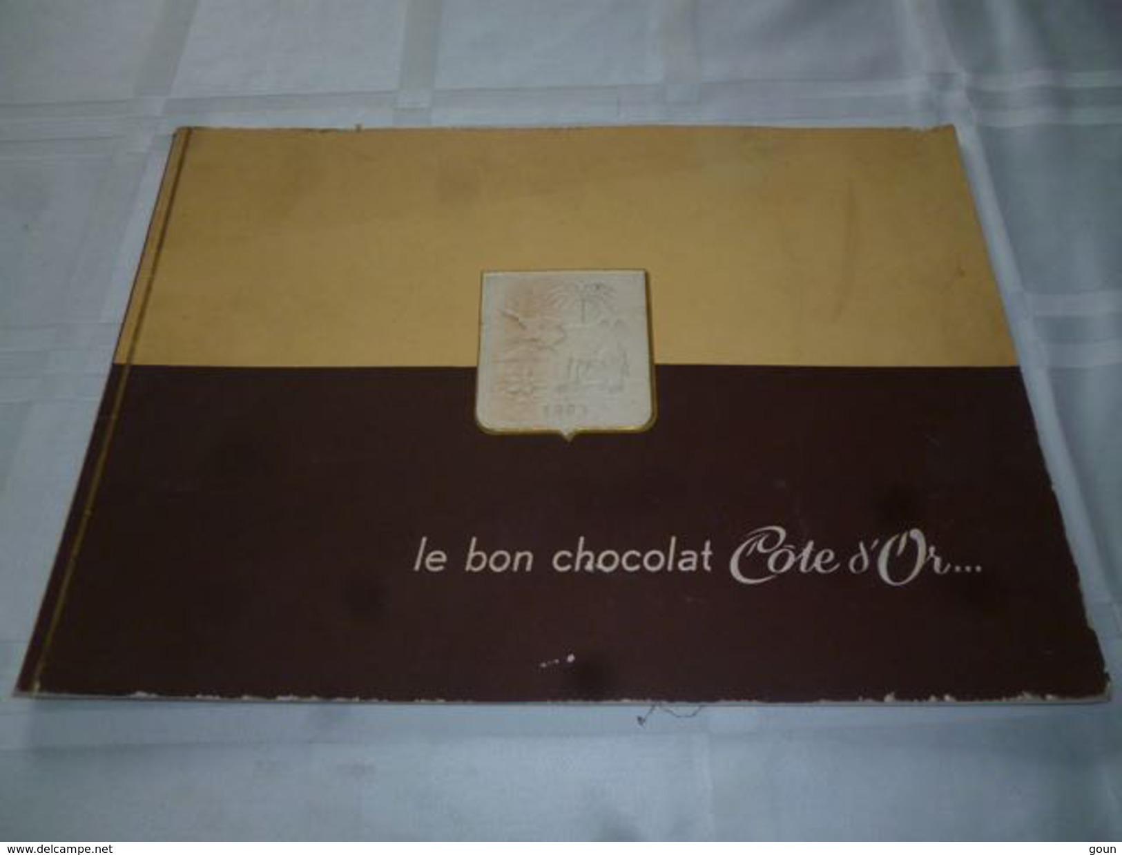 CB2LC153  Livret Publicitaire Le Bon Chocolat Côte D'Or - 1960 - Nombreuses Photos Fabrication - Autres & Non Classés