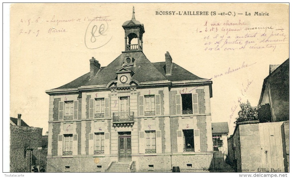 CPA 95  BOISSY L AILLERIE LA MAIRIE - Boissy-l'Aillerie