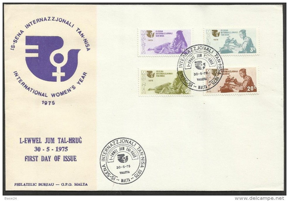 1975 Malta 3 FDC: 500/02 (x2) + 503/06 - Malta