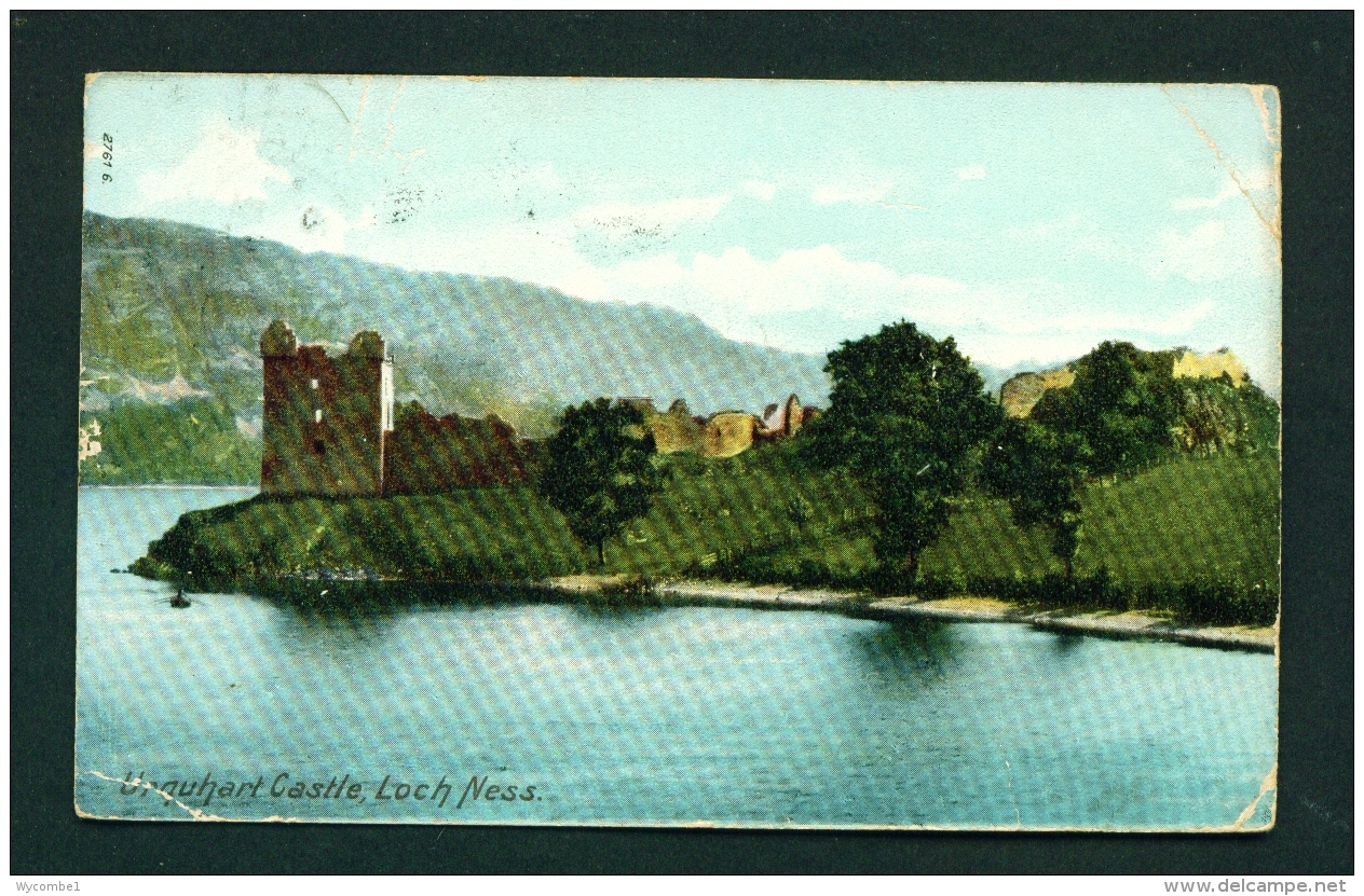 SCOTLAND  -  Urquhart Castle  Used Vintage Postcard As Scans - Inverness-shire