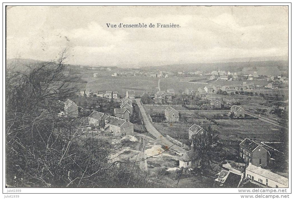 FRANIERE ..-- FLOREFFE ..-- Panorama . 1922 Vers SAINT - SERVAIS ( Melle Thérèse ANCIAUX ) . Voir Verso . - Floreffe