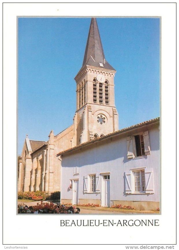 BEAULIEU EN ARGONNE EGLISE - Autres & Non Classés