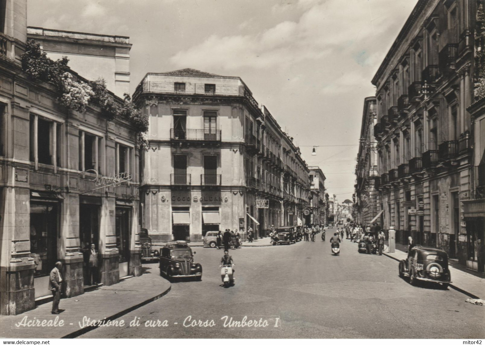 541*-Acireale-Catania-Sicilia-Corso Umberto I-v.1961 X Riposto - Bagheria