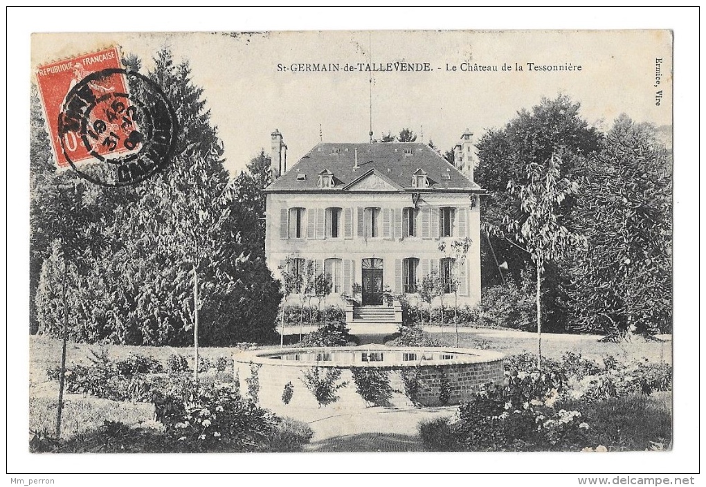 (8582-14) Saint Germain De Tallevende - Le Château De La Tessonnière - Autres & Non Classés