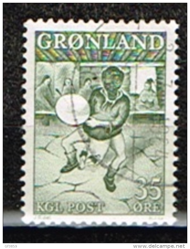 GROENLAND /Oblitérés/Used/1961 - Folklore / Danseur - Usados