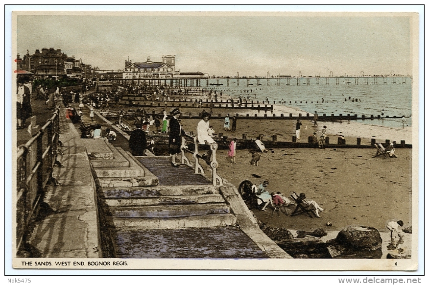 BOGNOR REGIS : WEST END, THE SANDS - Bognor Regis