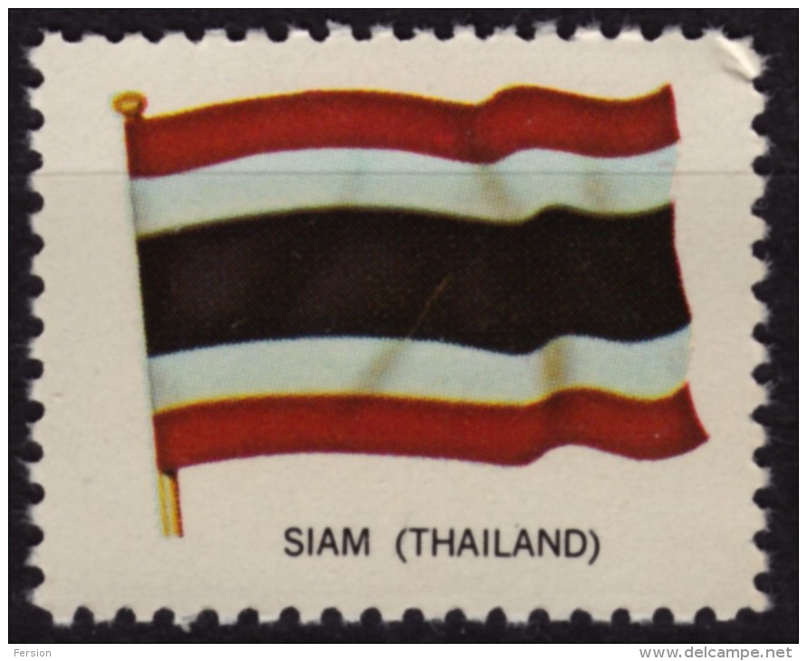 Thailand Siam / Cinderella Label Vignette - MNH / USA Ed. 1965. - Siam