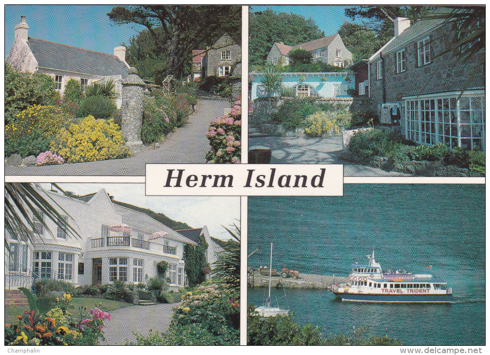 Herm Island - Vues Diverses - Harbour Cottage - The Gift Shops - White House Hotel - Travel Trident Arriving At Herm - Herm