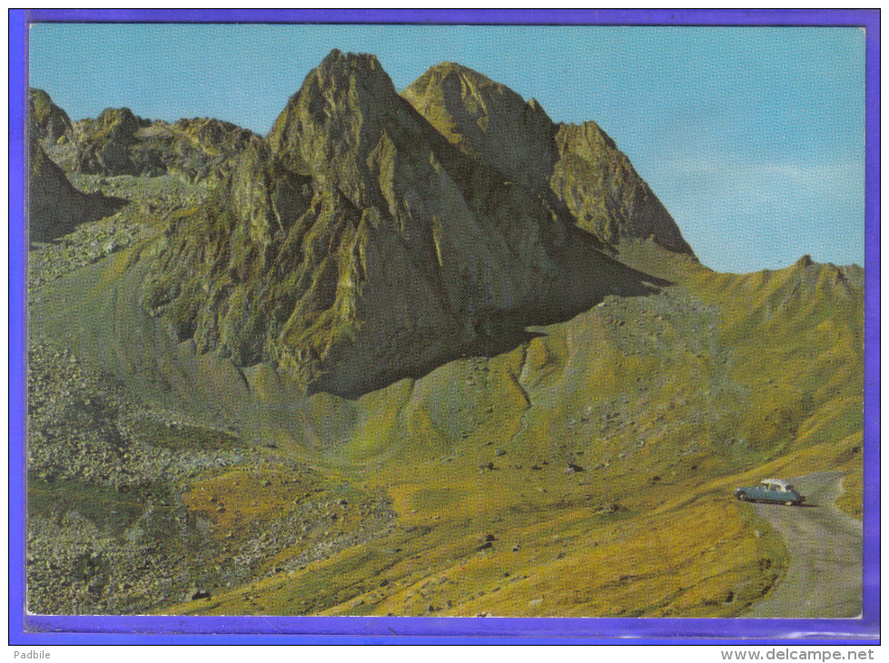 Carte Postale 65. La Mongie Route Du Tourmalet  DS Citroën Trés Beau Plan - Autres & Non Classés