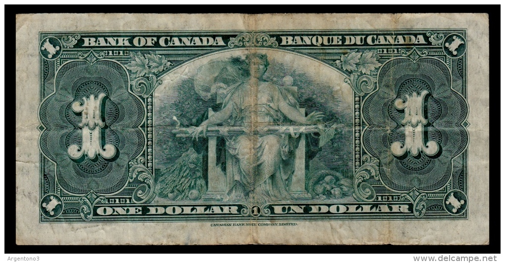 Canada 1 Dollar 1937 P.58d F - Canada