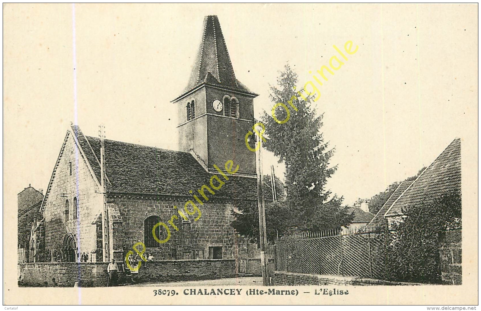 52. CHALANCEY . L'église . - Otros & Sin Clasificación