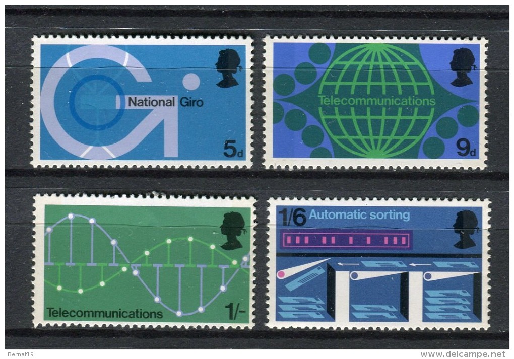 Gran Bretaña 1969. Yvert 575-78 ** MNH. - Unused Stamps