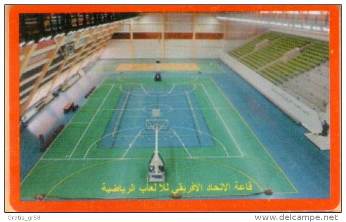 Libya - LBY-08-TEST, Orange - Sport Stadium (TEST), No Serial Number - Libia