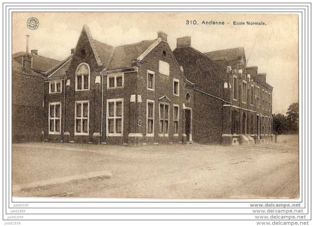 ANDENNE ..-- Ecole Normale .  1921 Vers COUILLET ( Mr Mme Lucien PESESSE ) . Voir Verso . - Andenne