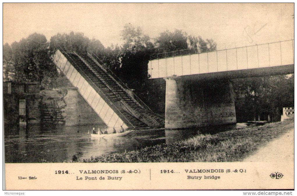 VALMONDOIS - Le Pont De Butry - Valmondois