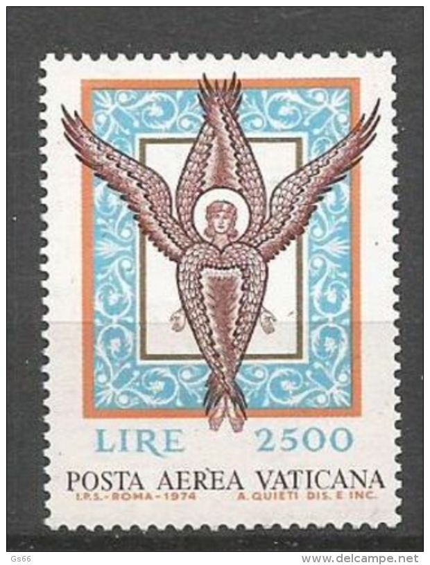 Vatican 1974, 632, Engel-Mosaik, Basilika San Marco, Venedig. MNH **, - Ungebraucht