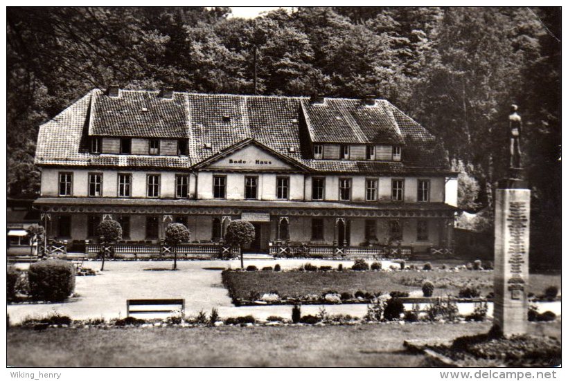 Harzgerode Alexisbad - S/w Badehaus - Harzgerode