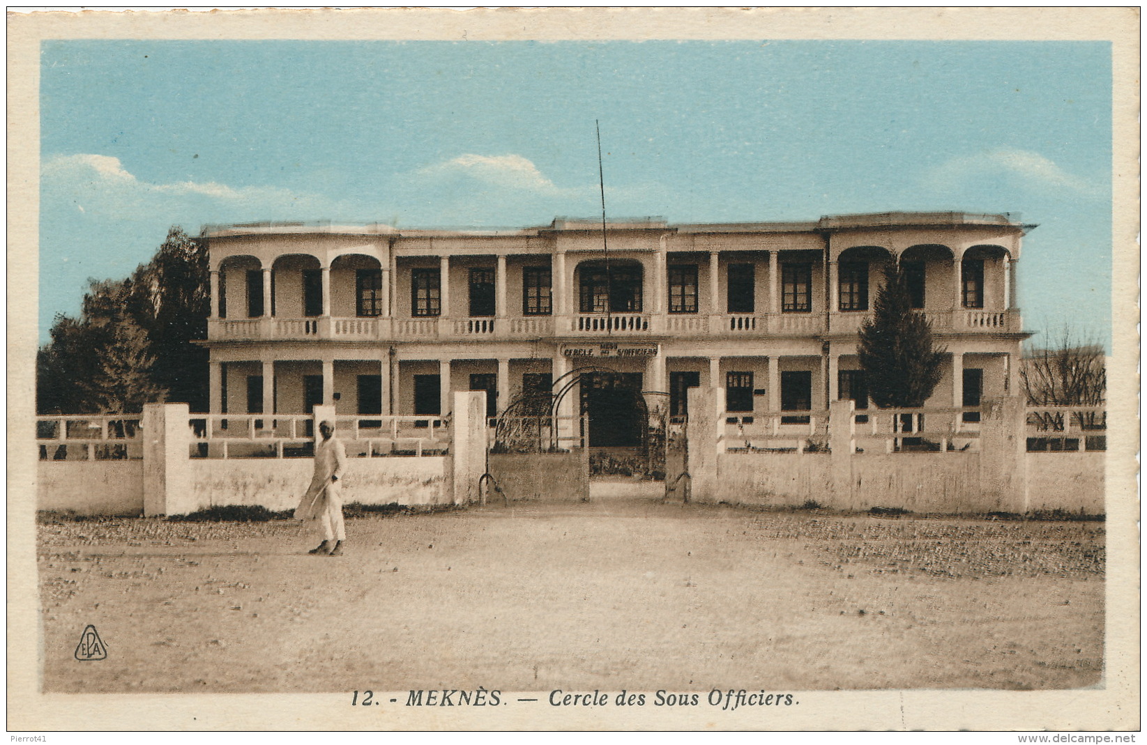 AFRIQUE - MAROC - MEKNES - Cercle Des Sous-Officiers - Meknès