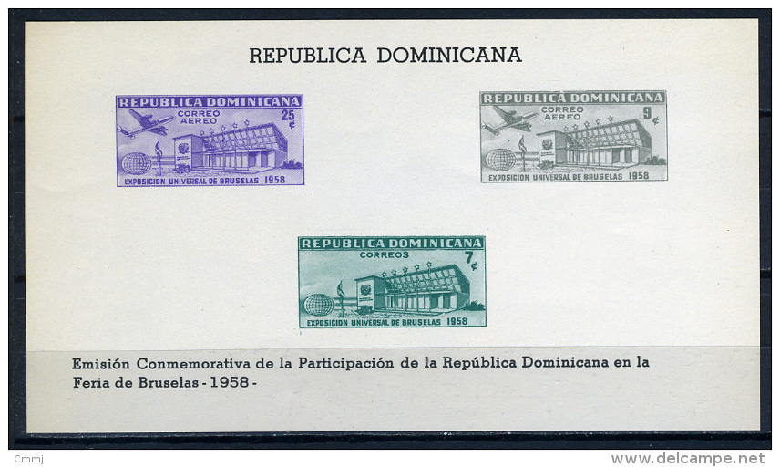 1958 - REP. DOMINICANA -  Mi. Nr. Block 20 - NH -  (R-CAT2016505918) - Dominica (1978-...)