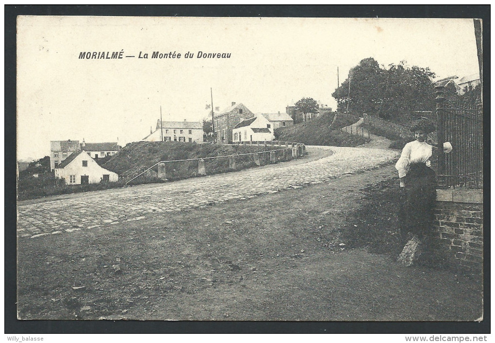 CPA - MORIALME - La Montée Du Donveau  // - Florennes