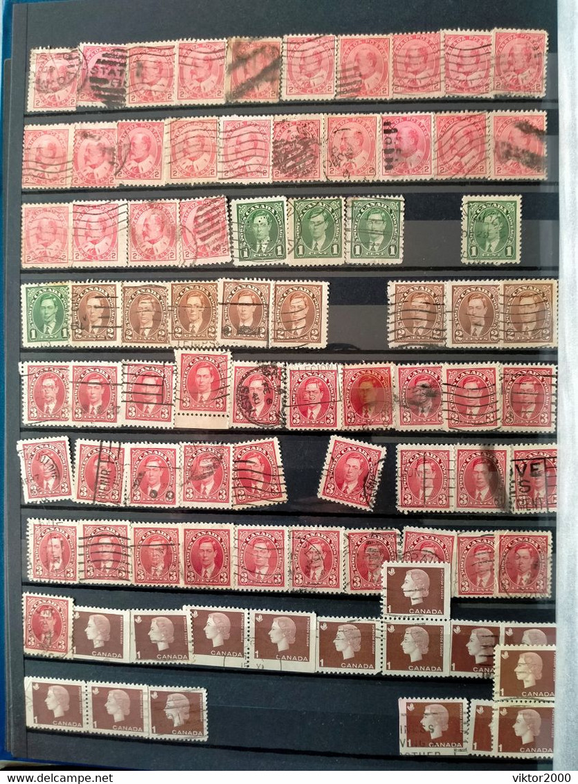 Collection.stamp .Canada, without album