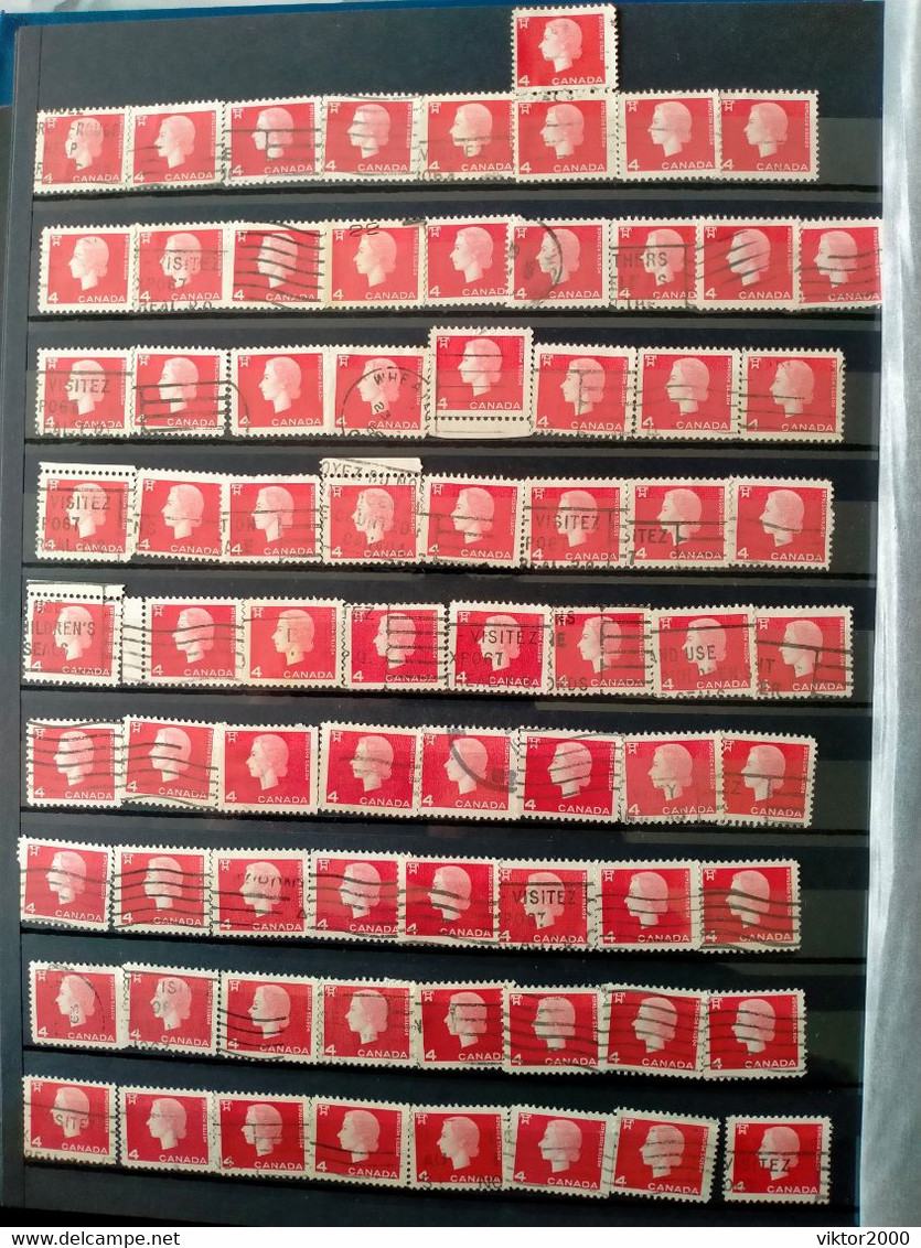 Collection.stamp .Canada, without album