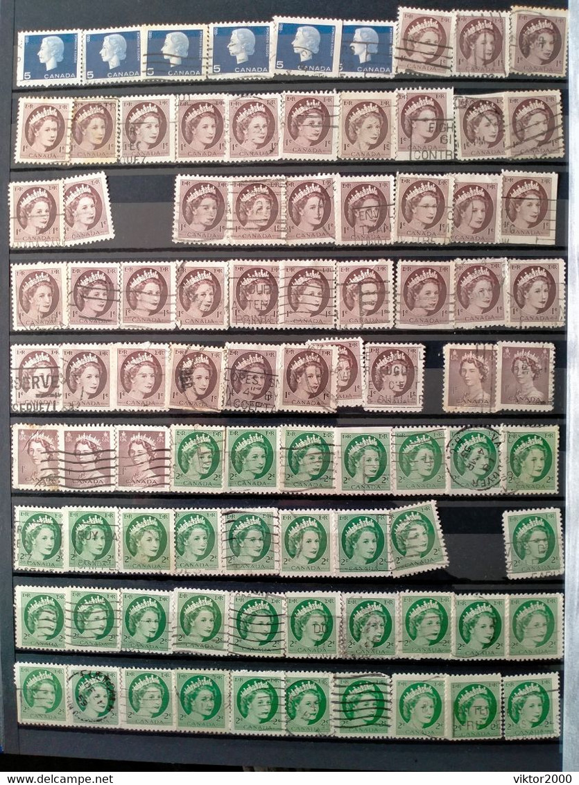 Collection.stamp .Canada, without album