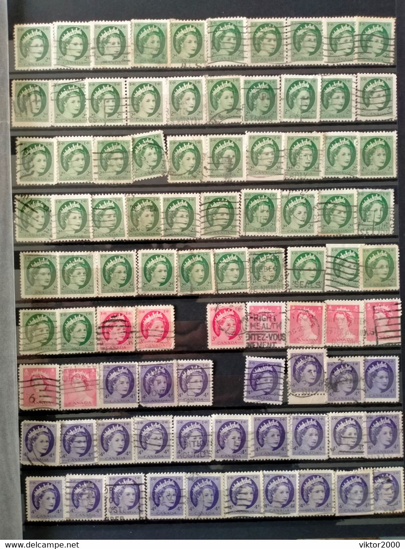 Collection.stamp .Canada, without album