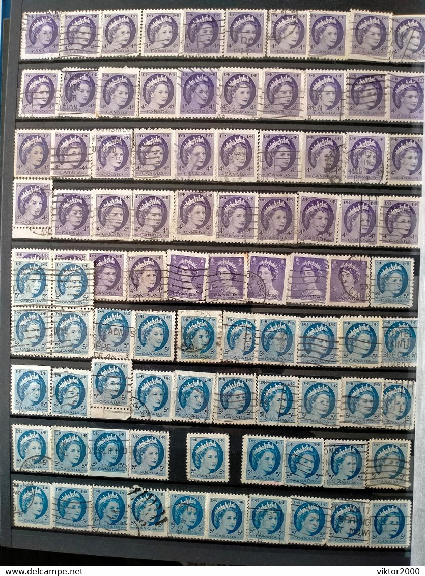 Collection.stamp .Canada, without album