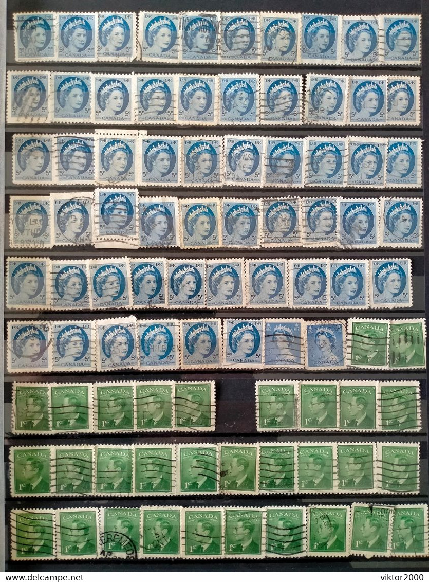 Collection.stamp .Canada, without album