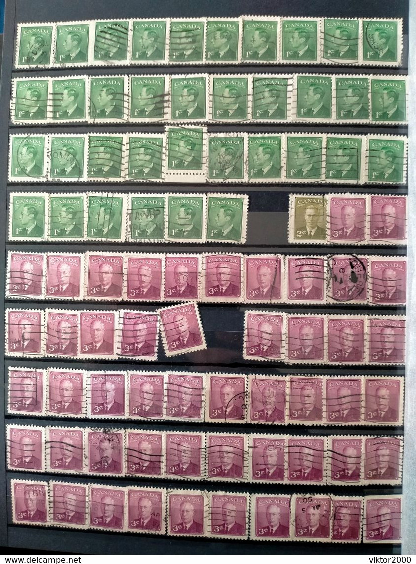 Collection.stamp .Canada, without album