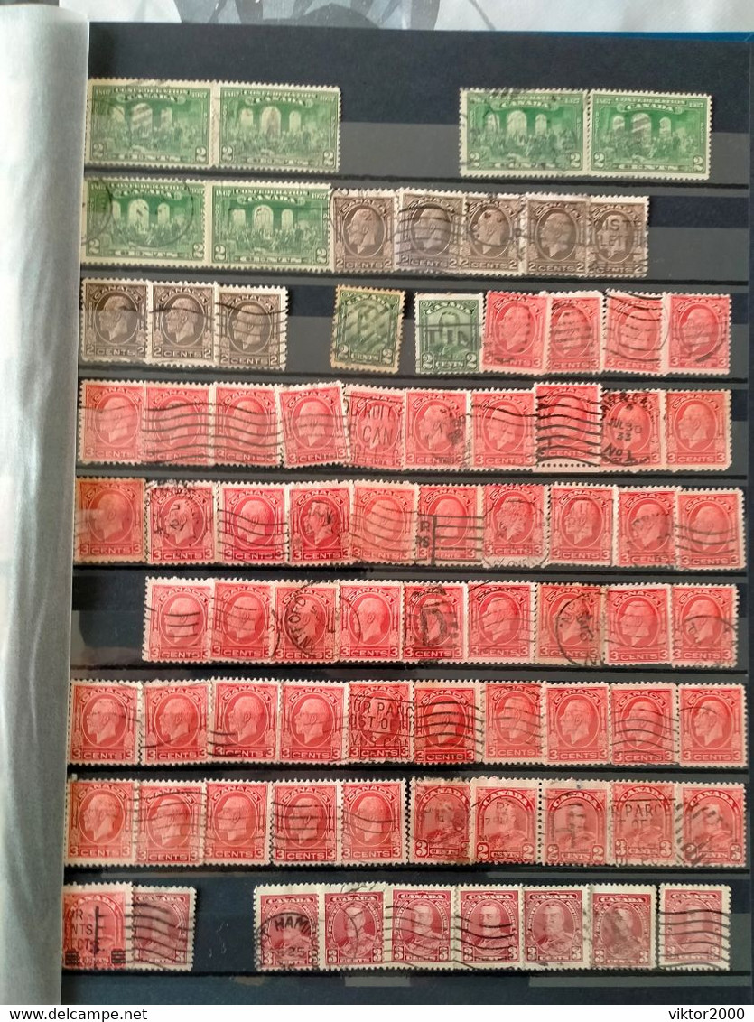 Collection.stamp .Canada, without album