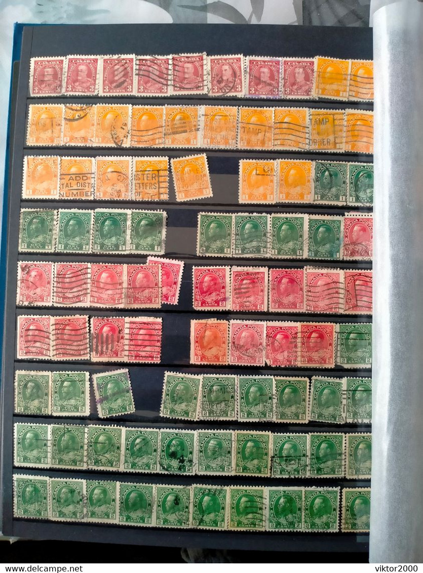 Collection.stamp .Canada, without album