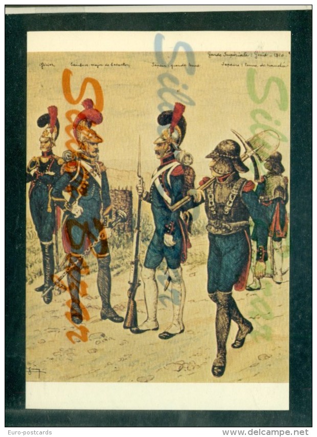 MILITARI - UNIFORMI -REGGIMENTI -  MUSEE DE PHALSBOURG - GUIRE´ - GARDE IMPERIALE GENIE - Uniformes