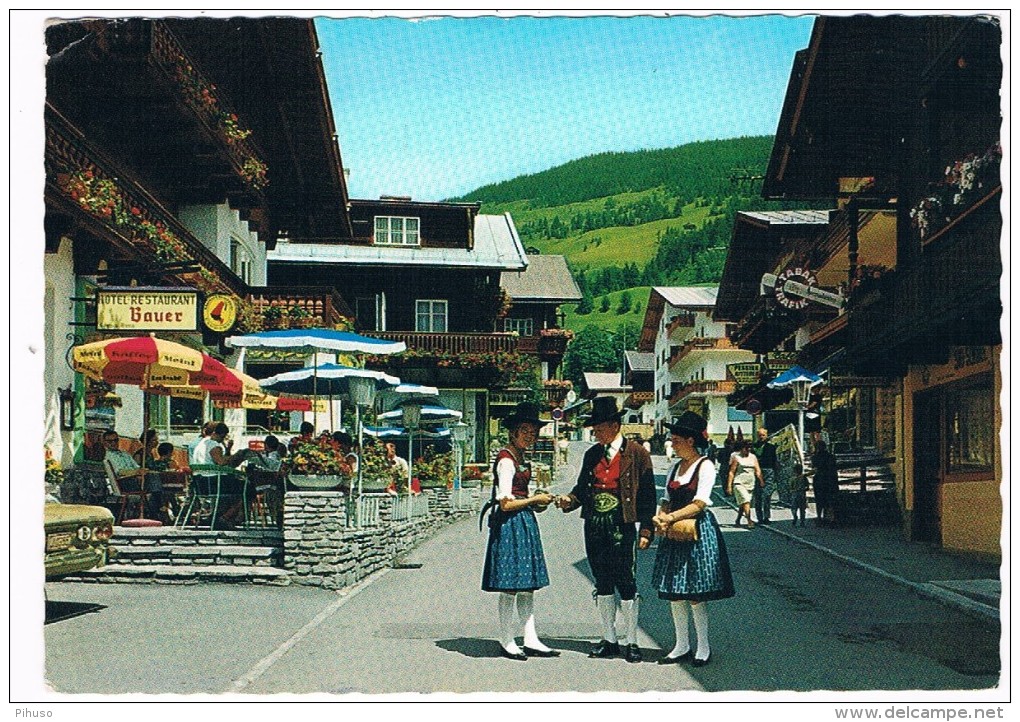 Ö-2947    SAALBACH : Dorfstarsse - Saalbach