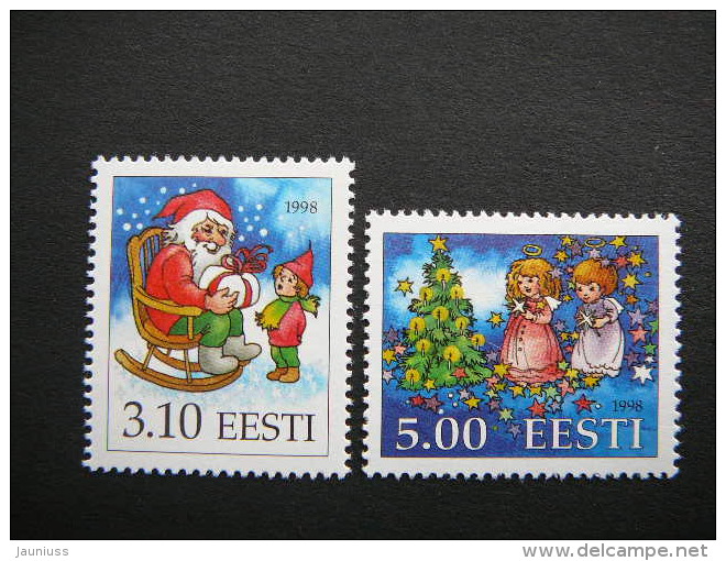 Estonia Estonie Eesti 1998 ** MNH # Mi. 336/7 Christmas. - Estonia