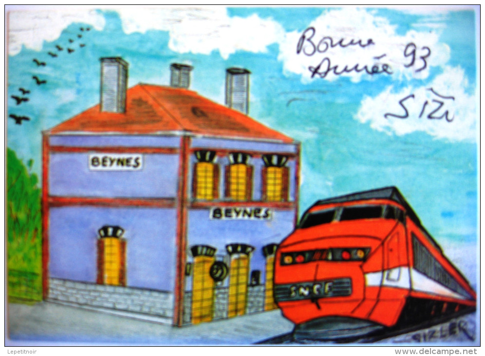 Beynes Gare TGV 1993 Sizi Sizler - Beynes