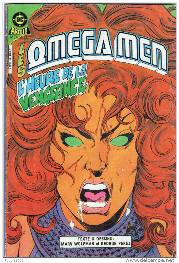 LES OMEGA MEN 1985 L HEURE DE LA VENGEANCE AREDIT COMICS - Omega Men