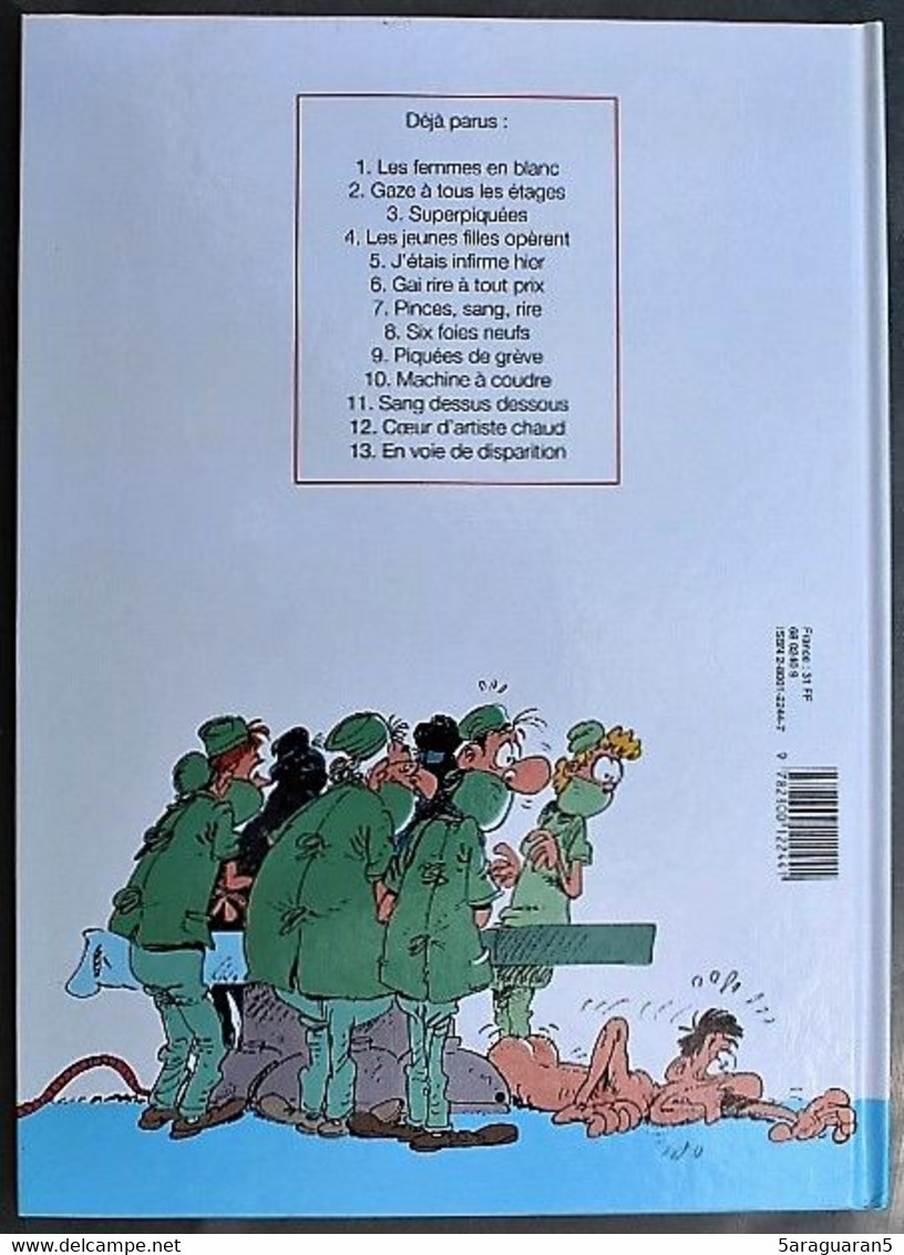 BD LES FEMMES EN BLANC - 4 - Les Jeunes Filles Opérent - Rééd. 1995 - Femmes En Blanc, Les