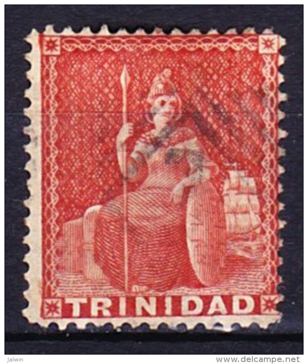 TRINITE 1860-63 YT N° 13 Obl. - Trinidad Y Tobago