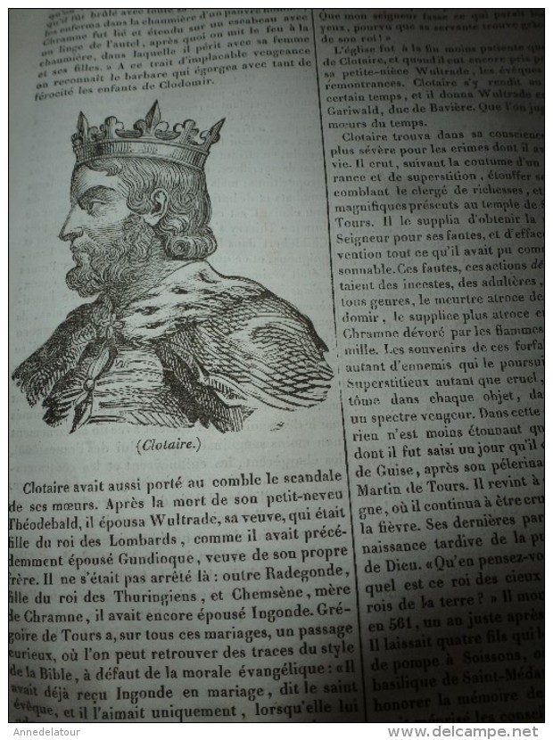 1834 LM :Le Colisée et les jeux du cirque; Ancienne Porte Saint-Martin; Le Grand Mastodonte ;Senéfelder Aloys ;CLOTAIRE