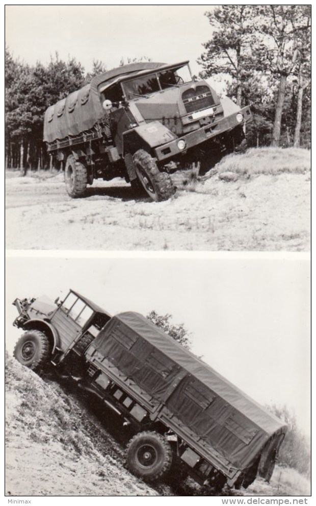 Armée Belge - Camion M.A.N. - 2 Vues - Ausrüstung