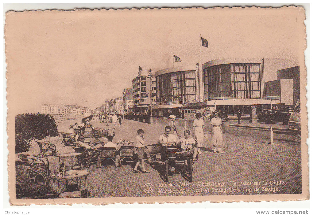 Knokke Aan Zee, Albert Strand, Terras Op De Zeedijk (pk29351) - Knokke