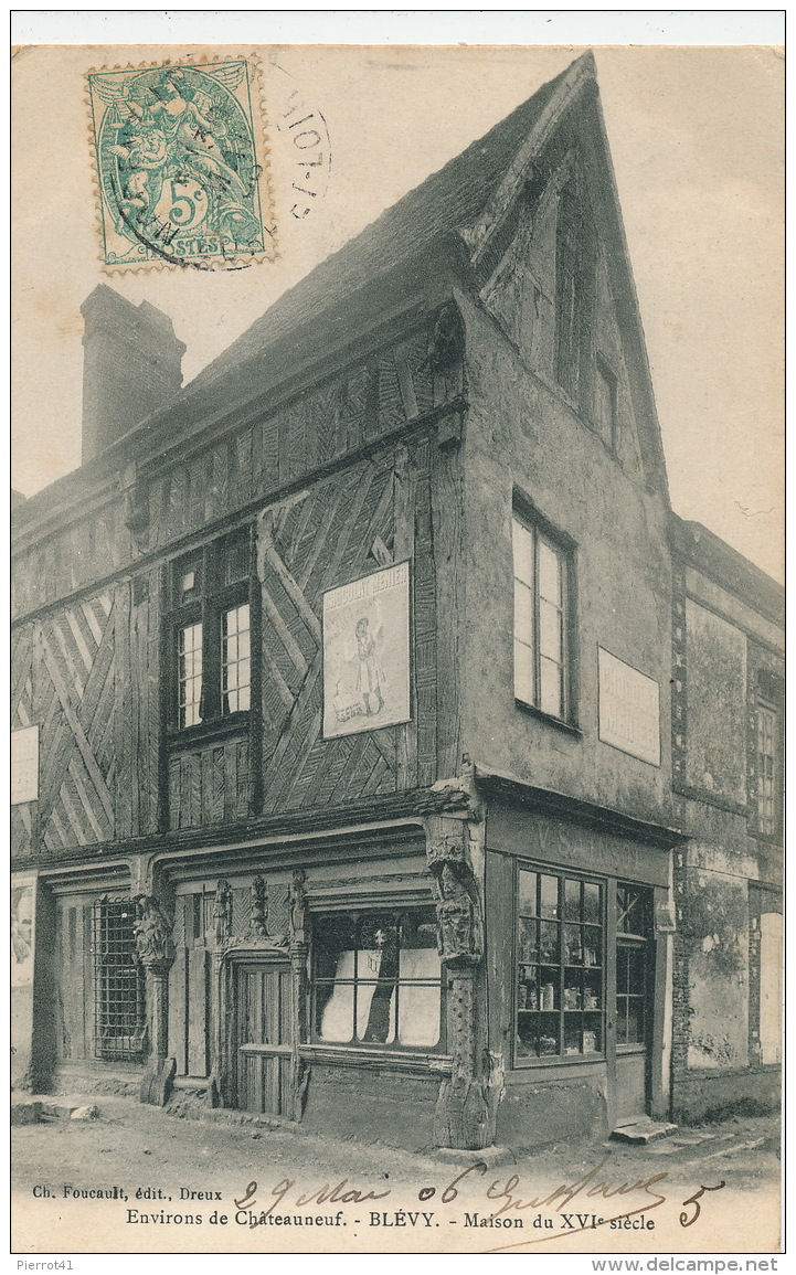 Environs De CHATEAUNEUF - BLÉVY - Maison Du XVIème Siècle - Blévy