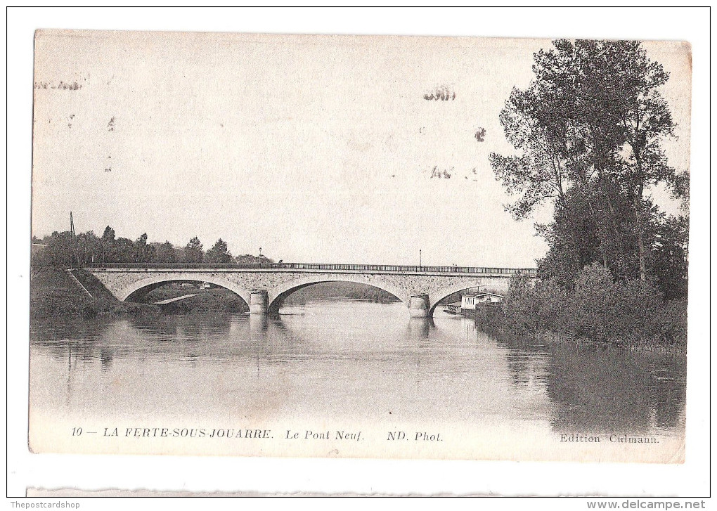 CPA 77 LA FERTÉ-sous-JOUARRE  Le Pont-Neu - La Ferte Sous Jouarre