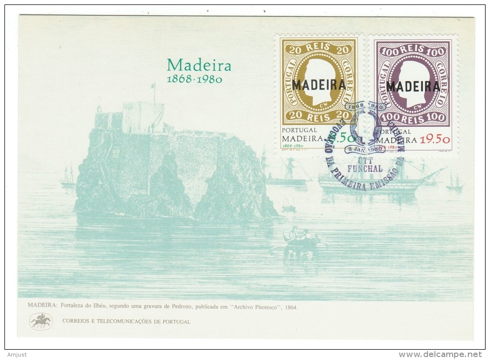 Portugal // Madeira // Carte Maximum - Cartes-maximum (CM)