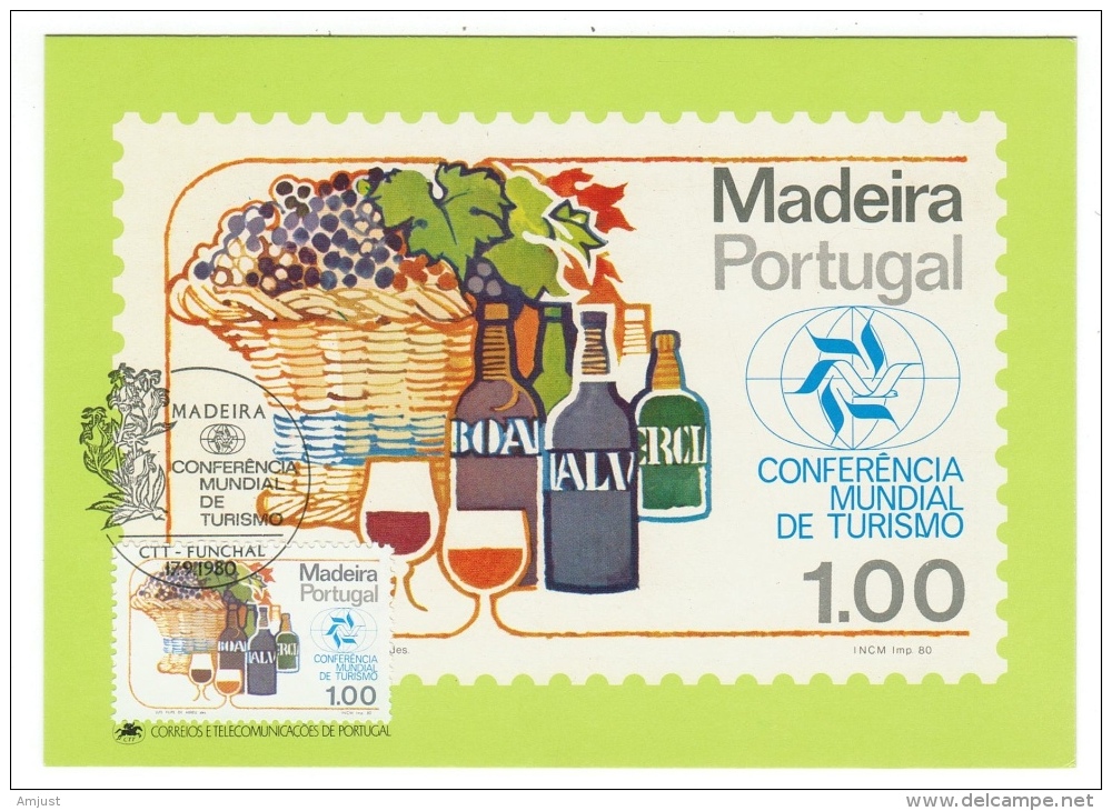 Portugal // Madeira // Carte Maximum - Cartes-maximum (CM)