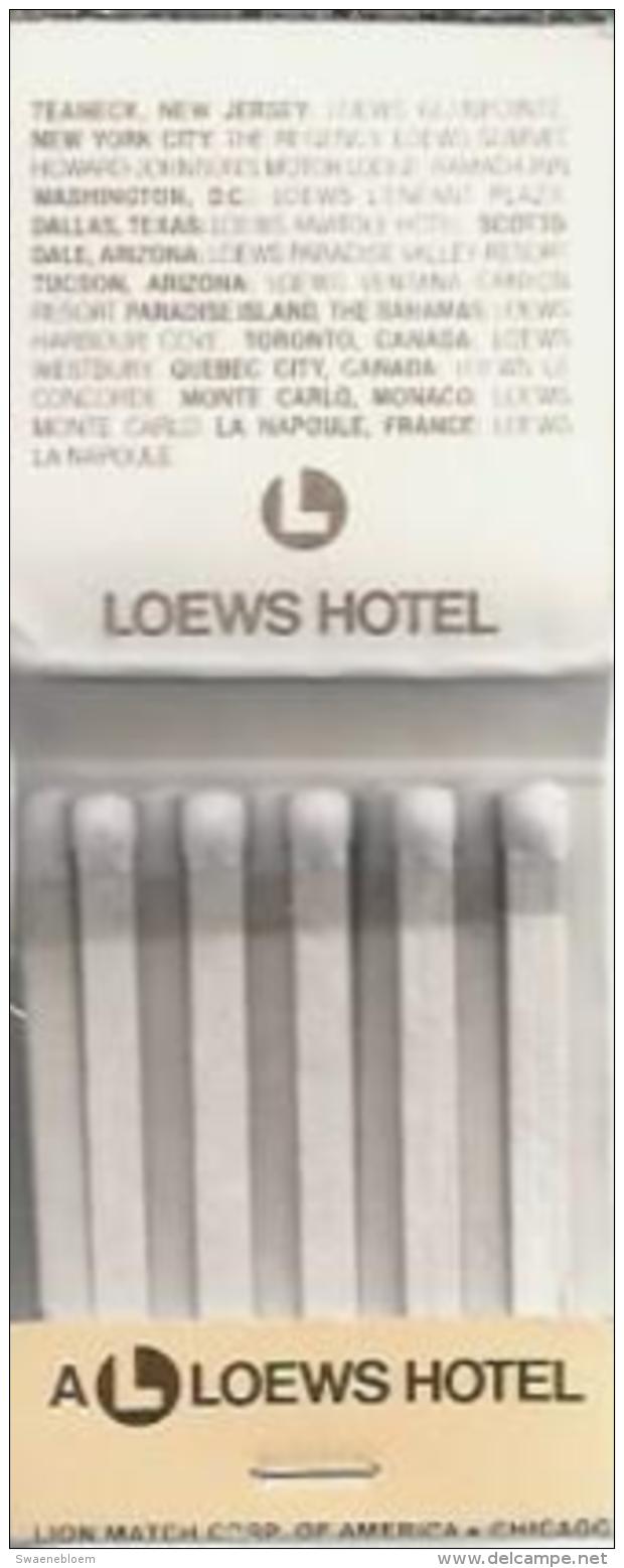 Lucifermapje - Howard Johnson's Motor Lodge 52 Nd St. & 8th Ave. New York City. Matchbox, Matches, 3 Scans - Luciferdozen