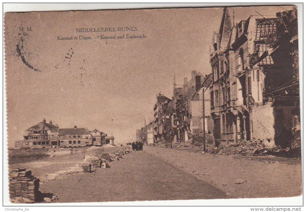 Middelkerke Ruines, Kursaal Et Digue (pk29388) - Middelkerke